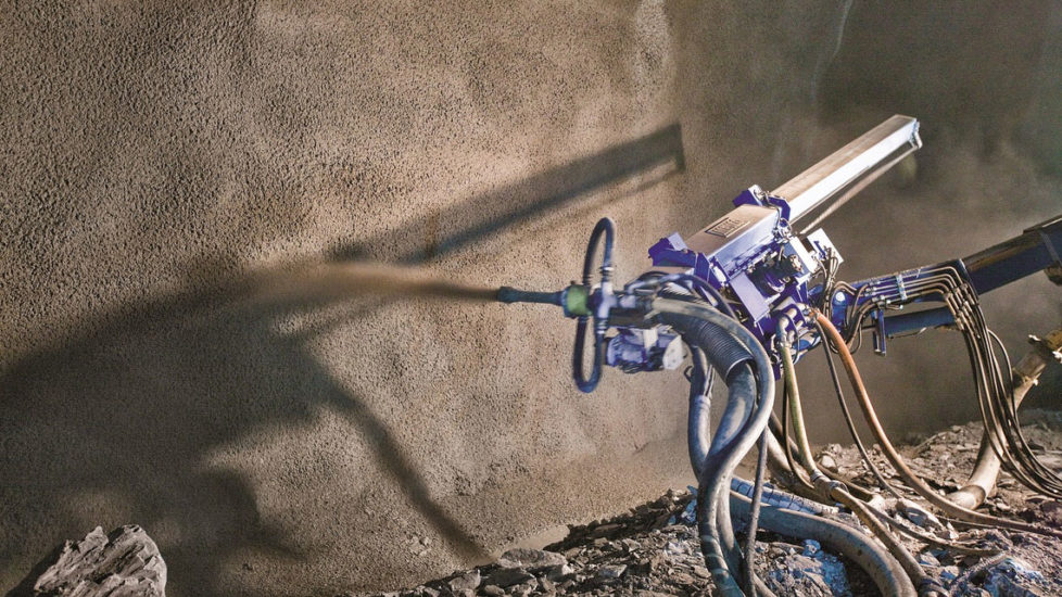Shotcrete Spraying BASF Shotcrete Spraying BASF